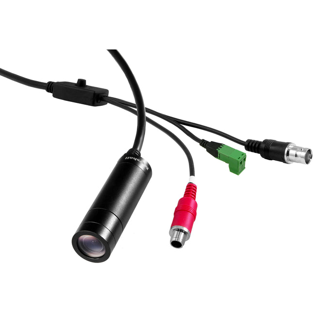 Marshall Electronics CV228 Cámara Lipstick HD resistente IP67 1080p60 4mm 85° FOV
