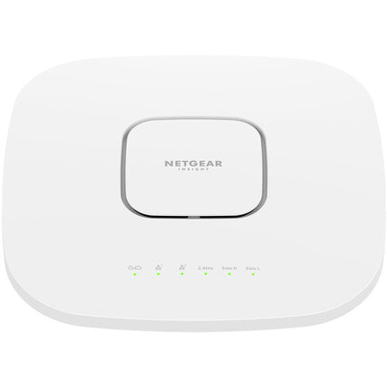 Netgear WAX638E AXE7800 Punto de Acceso Inalámbrico Tri Banda Wi-Fi 6E 7800 Mb/s con Montaje Techo Pared
