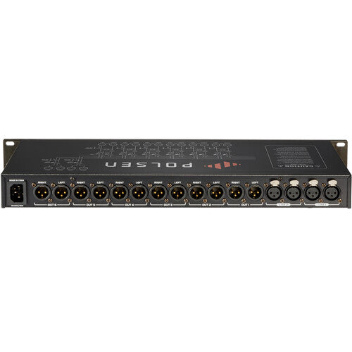 Polsen SP-260 Divisor de Audio Estéreo 2 Entradas 6 Zonas 1 RU Rackmount