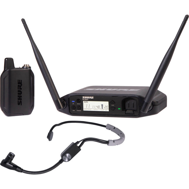 Shure GLXD14+ Sistema Inalámbrico Micrófono Headset SM35 208.5 MHz 12H Batería