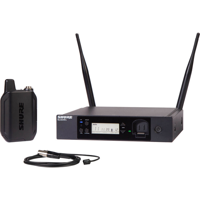 Shure GLXD14R+ Sistema Inalámbrico de Presentación Dual Banda 208.5 MHz 12 Horas Batería