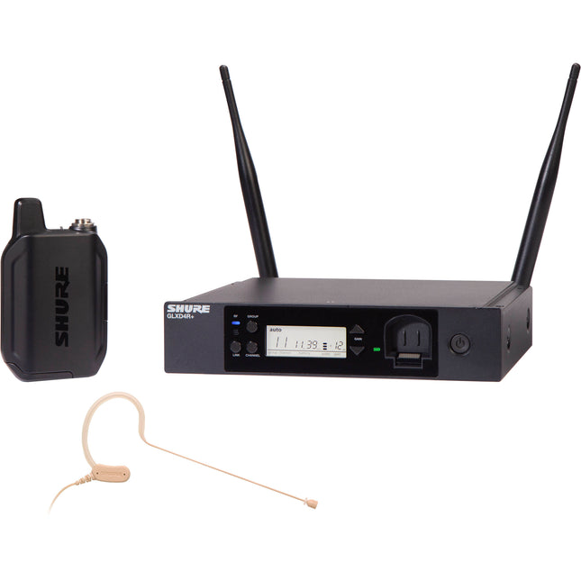 Shure GLXD14R+ Sistema Inalámbrico Auricular Dual-Banda 2 4 5 8 GHz 12 Horas Batería