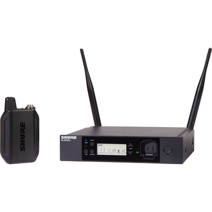 Shure GLXD14R+ Sistema inalámbrico de guitarra rack dual banda 208.5 MHz 100 pies alcance