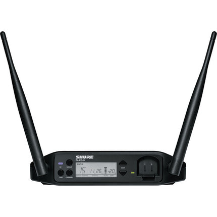 Shure GLXD14+ Sistema Inalámbrico de Diadema Dual Banda 100 Pies 12 Horas Batería