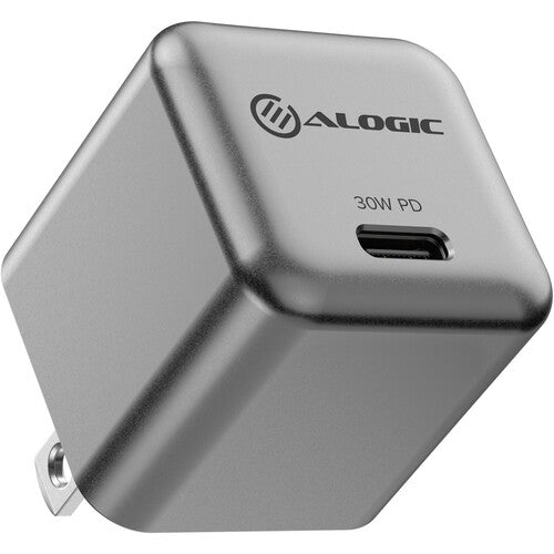 ALOGIC 30W Mini Cargador USB-C PD GaN Tecnología GaN Portátil