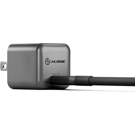 ALOGIC 30W Mini Cargador USB-C PD GaN Tecnología GaN Portátil