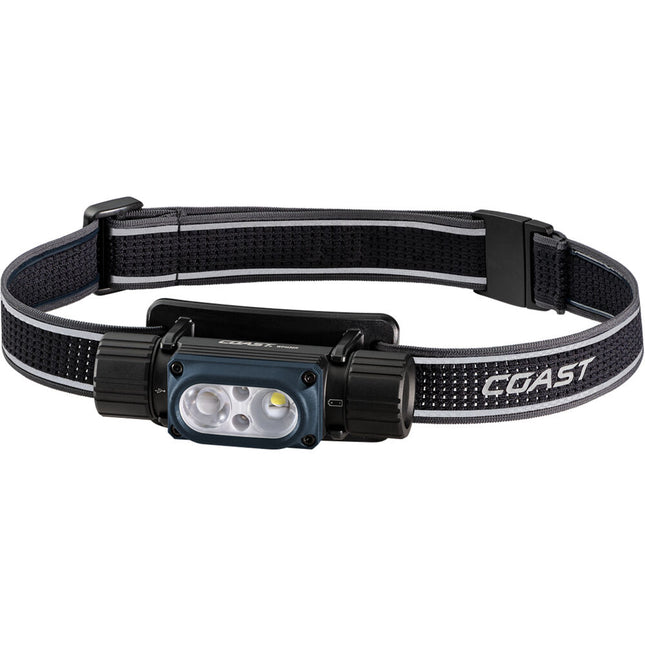 COAST WPH34R Linterna Frontal LED Recargable 2000 Lúmenes Impermeable USB-C