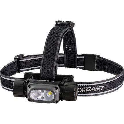 COAST WPH34R Linterna Frontal LED Recargable 2000 Lúmenes Impermeable USB-C