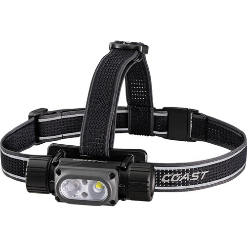 COAST WPH34R Linterna Frontal LED Recargable 2000 Lúmenes Impermeable USB-C