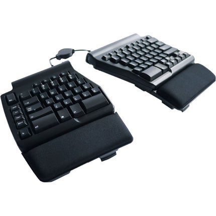 Matias Programmable Ergo Pro Teclado Mecánico con Soporte de Gel y Ángulos Ajustables