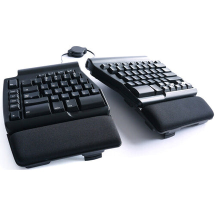 Matias Programmable Ergo Pro Teclado Mecánico con Soporte de Gel y Ángulos Ajustables