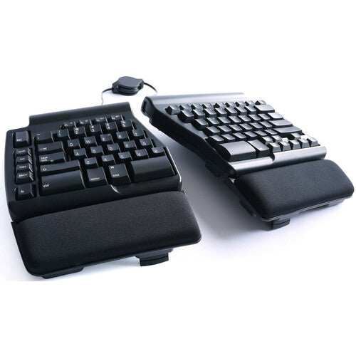 Matias Programmable Ergo Pro Teclado Mecánico con Soporte de Gel y Ángulos Ajustables