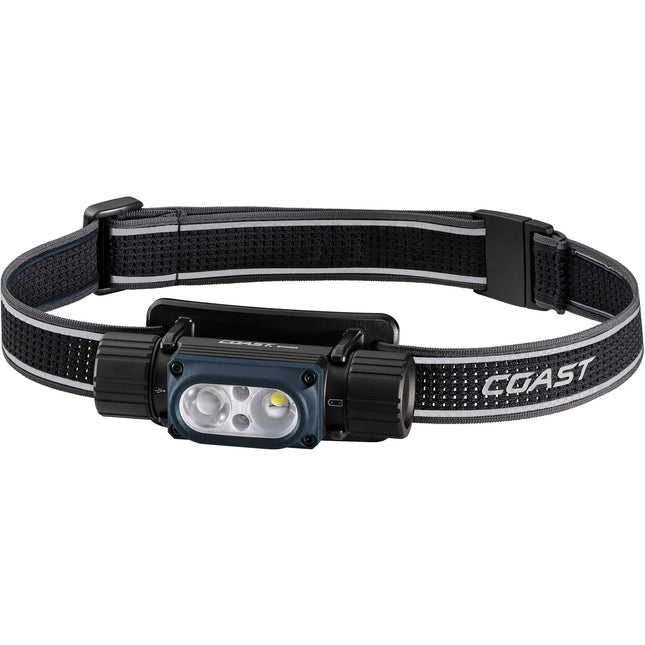 COAST WPH30R Linterna Frontal LED Recargable Dual Color 1000 Lúmenes USB-C
