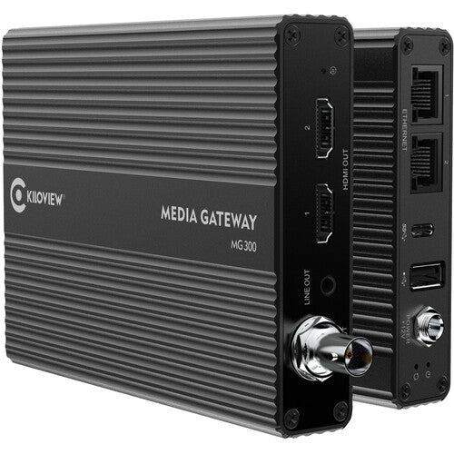 Kiloview MG300 Puerta de Enlace de Video IP UHD 4K60 HDMI 1080p60 3G-SDI