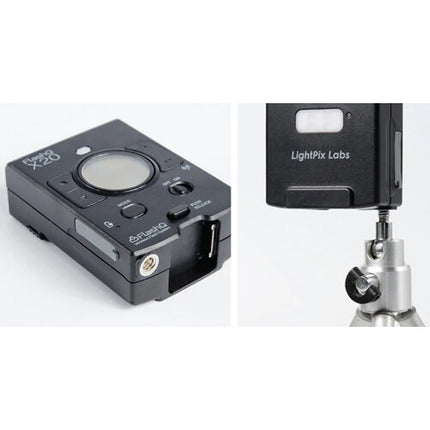 LightPix Labs FlashQ x20 con transmisor para FUJIFILM luz LED bicolor y ajuste de potencia
