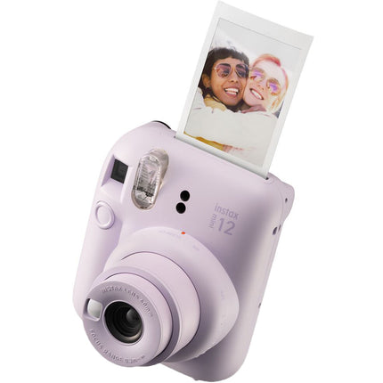 FUJIFILM instax mini 12 Cámara de película instantánea lente 60mm modo selfie color lila