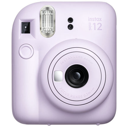 FUJIFILM instax mini 12 Cámara de película instantánea lente 60mm modo selfie color lila