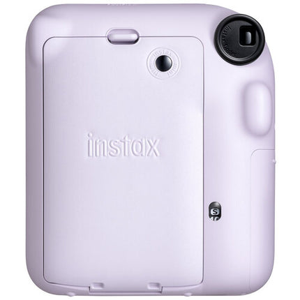 FUJIFILM instax mini 12 Cámara de película instantánea lente 60mm modo selfie color lila