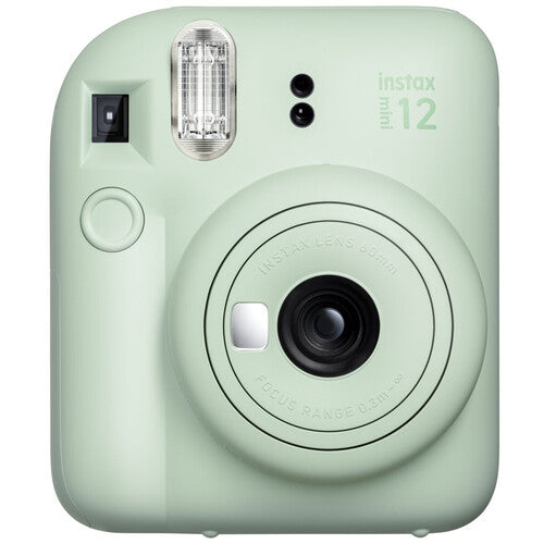 FUJIFILM instax mini 12 Cámara instantánea Verde Menta Lente 60mm Flash automático