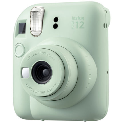FUJIFILM instax mini 12 Cámara instantánea Verde Menta Lente 60mm Flash automático