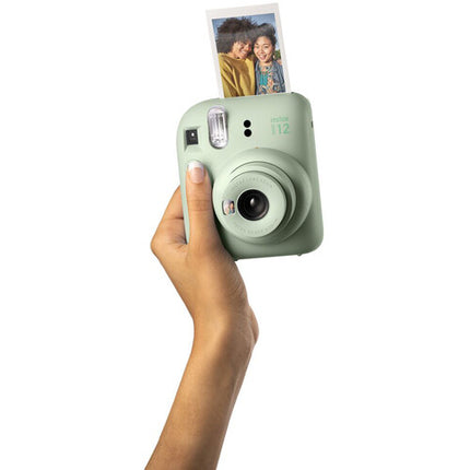 FUJIFILM instax mini 12 Cámara instantánea Verde Menta Lente 60mm Flash automático