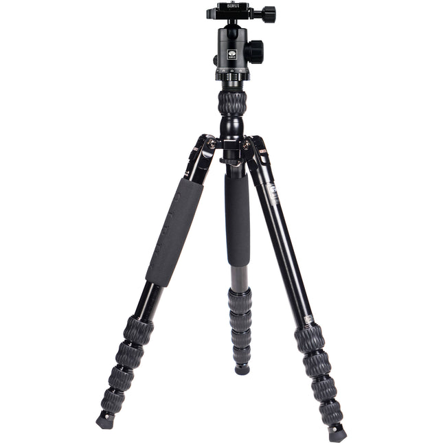 Sirui T-1005 Trípode de Aluminio para Viaje hasta 64.4" con Cabezal K-10 II