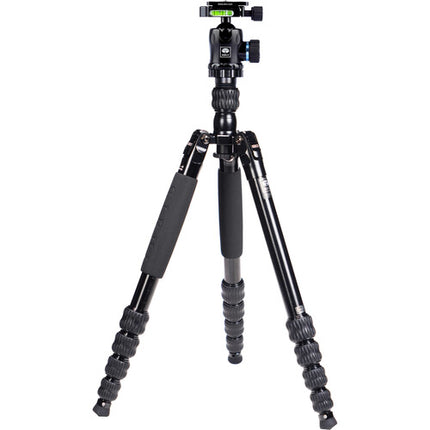 Sirui T-1005 Trípode de Aluminio para Viaje hasta 64.4" con Cabezal K-10 II