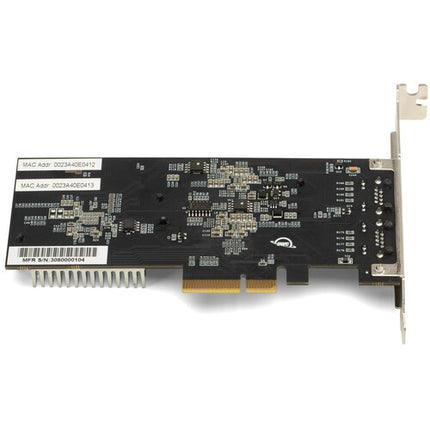 OWC Adaptador PCIe 3.0 x4 con 2 Puertos Ethernet 10G y Bracket Bajoperfil