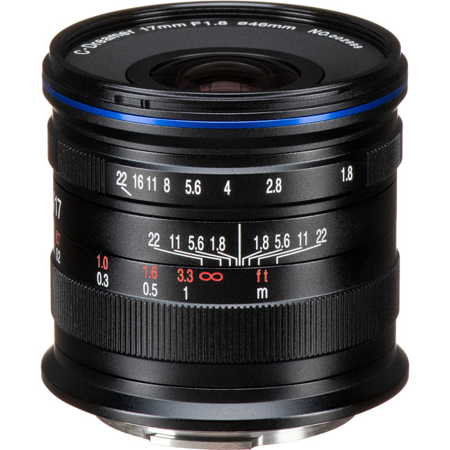 Venus Optics Laowa 17mm f1.8 MFT Objetivo Micro Cuatro Tercios 34mm Apertura f1.8-f22