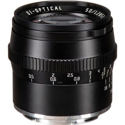 TTArtisan 50mm f1.2 Objetivo Manual Sony E APS-C 75mm f1.2-16