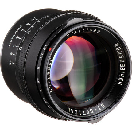 TTArtisan 50mm f1.2 Objetivo Manual Sony E APS-C 75mm f1.2-16
