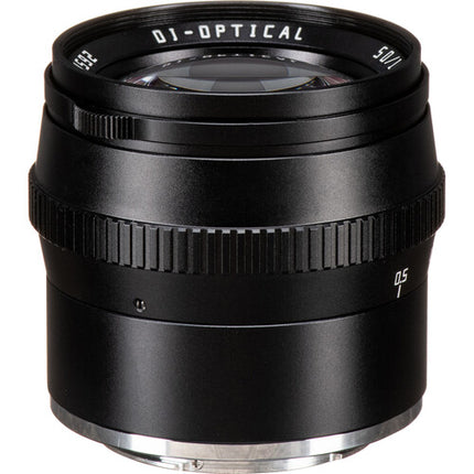 TTArtisan 50mm f/1.2 Objetivo para FUJIFILM X Montura X APS-C 75mm