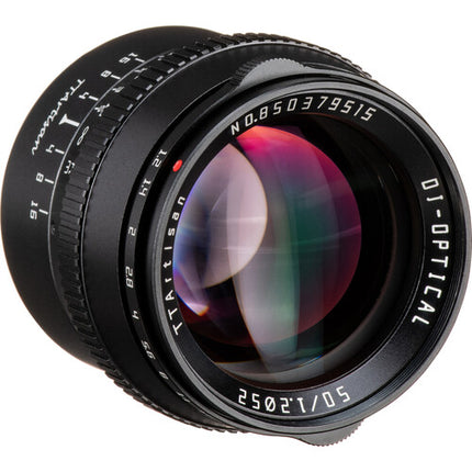 TTArtisan 50mm f/1.2 Objetivo Micro Cuatro Tercios Apertura f1.2 a f16