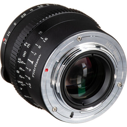 TTArtisan 50mm f/1.2 Objetivo Micro Cuatro Tercios Apertura f1.2 a f16