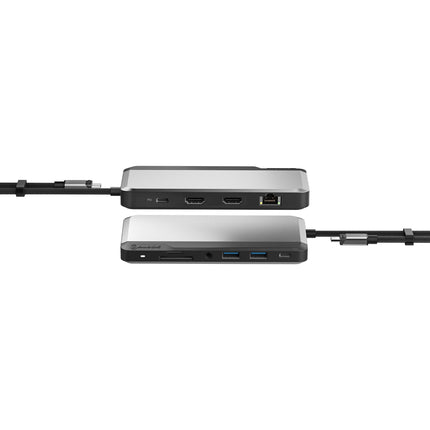 ALOGIC MX2 USB-C Dock Estación con 2 Salidas HDMI y 85W PD