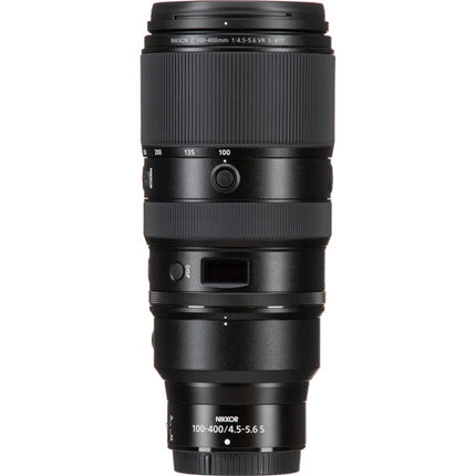Nikon NIKKOR Z 100-400mm f4.5-5.6 VR S Lente con Filtro UV 77mm y Kit de Limpieza