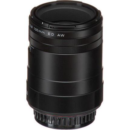 Pentax HD Pentax-D FA Macro 100mm f/2.8 ED AW lente macro 5.1" enfoque rápido incluye parasol y funda