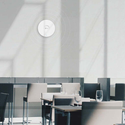 TP-Link Omada EAP613 AX1800 Punto de Acceso Dual Banda Wi-Fi 6 1775 Mb/s con Montaje en Pared Techo