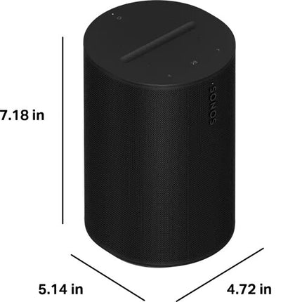 Sonos Era 100 Altavoz Negro Control por Voz y Trueplay Ajuste de Sala