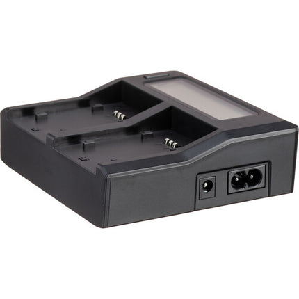 Power2000 Dos Baterías Canon LP-E6NH Tipo con Cargador LCD Dual-Bahía