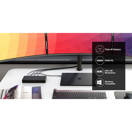 ALOGIC MA3 Estación de Acoplamiento USB-C Triple Pantalla 4K 100W PD