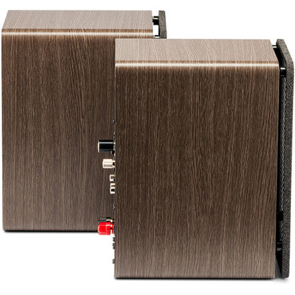 ELAC Debut ConneX DCB41 Altavoces Activos de Estantería 50W Pareja Nogal