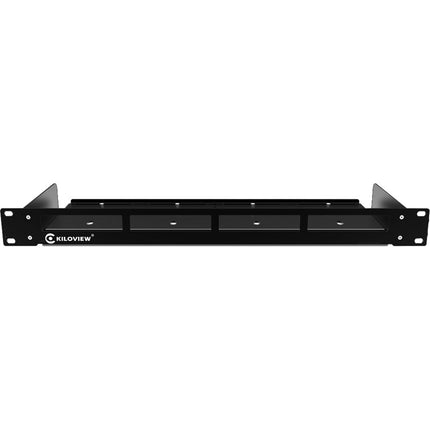 Kiloview Rackmount 1 RU para 4 módulos N3 N30 N4 N40 N5 N6 con tornillos de pulgar