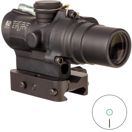 Trijicon 1.5x16S ACOG Mira para Rifle Iluminación Dual 1/2 MOA Corrección