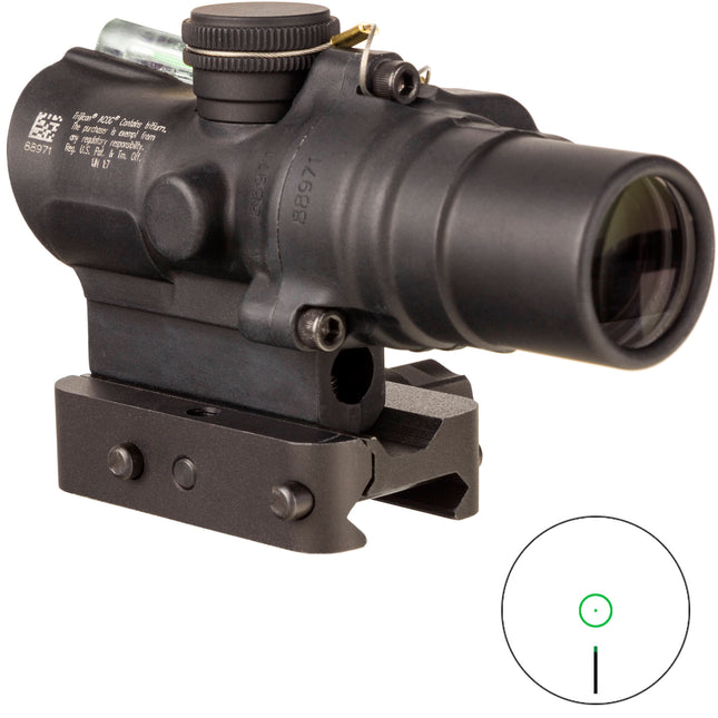 Trijicon 1.5x16S ACOG Mira para Rifle Iluminación Dual 1/2 MOA Corrección