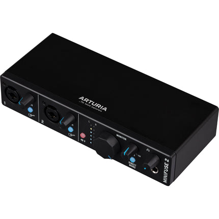 Arturia MiniFuse 2 Interfaz de Audio MIDI Portable 2 Preamp 24-Bit 192kHz
