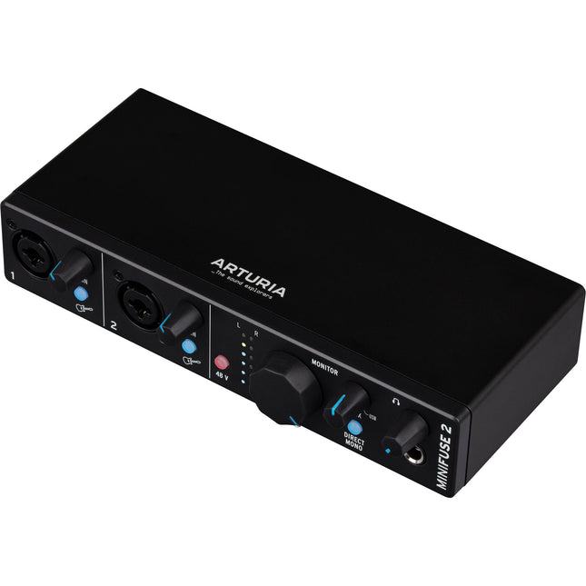 Arturia MiniFuse 2 Interfaz de Audio MIDI Portable 2 Preamp 24-Bit 192kHz