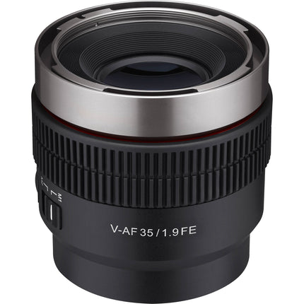 Samyang Cine V-AF 35mm T1.9 Lente de Cine Sony E Montura 8K 63.6°