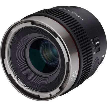 Samyang Cine V-AF 35mm T1.9 Lente de Cine Sony E Montura 8K 63.6°