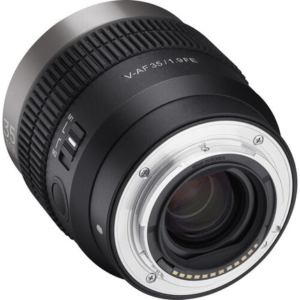 Samyang Cine V-AF 35mm T1.9 Lente de Cine Sony E Montura 8K 63.6°